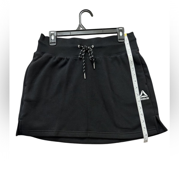 Reebok Black Athletic Skort With Drawstring Waist, polar skirt - Picture 5 of 8